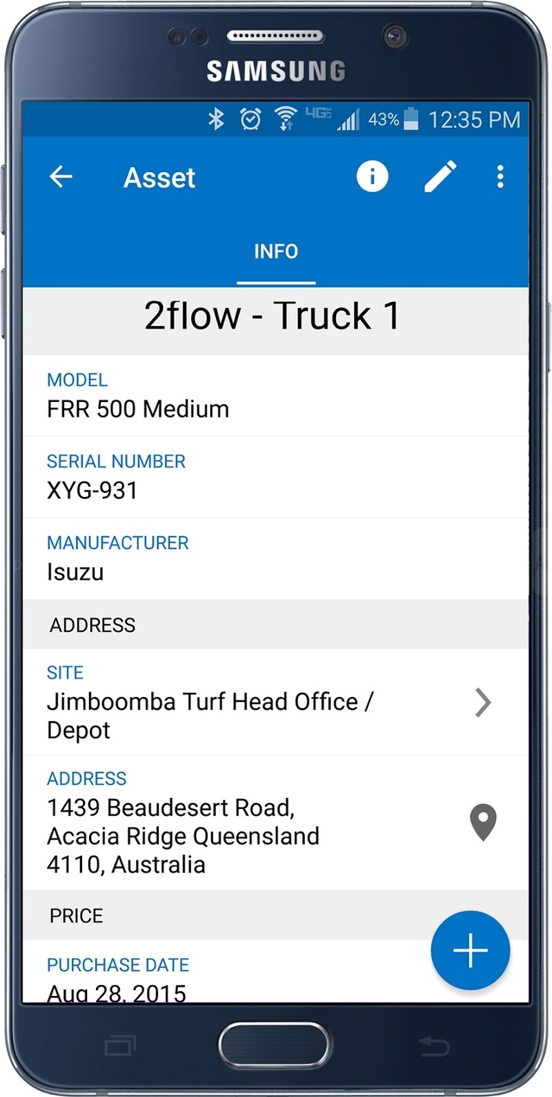 Kontrol4 Asset Tracking Project Management System Software Australia